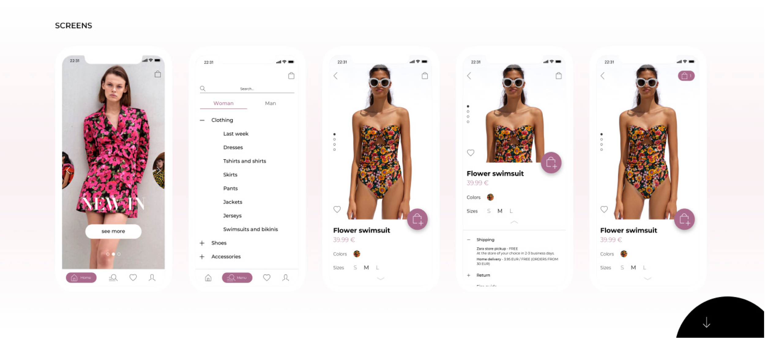 Fashion app by Raquel