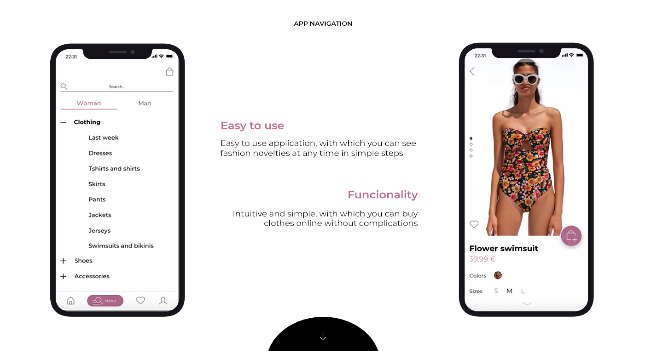 Fashion app by Raquel