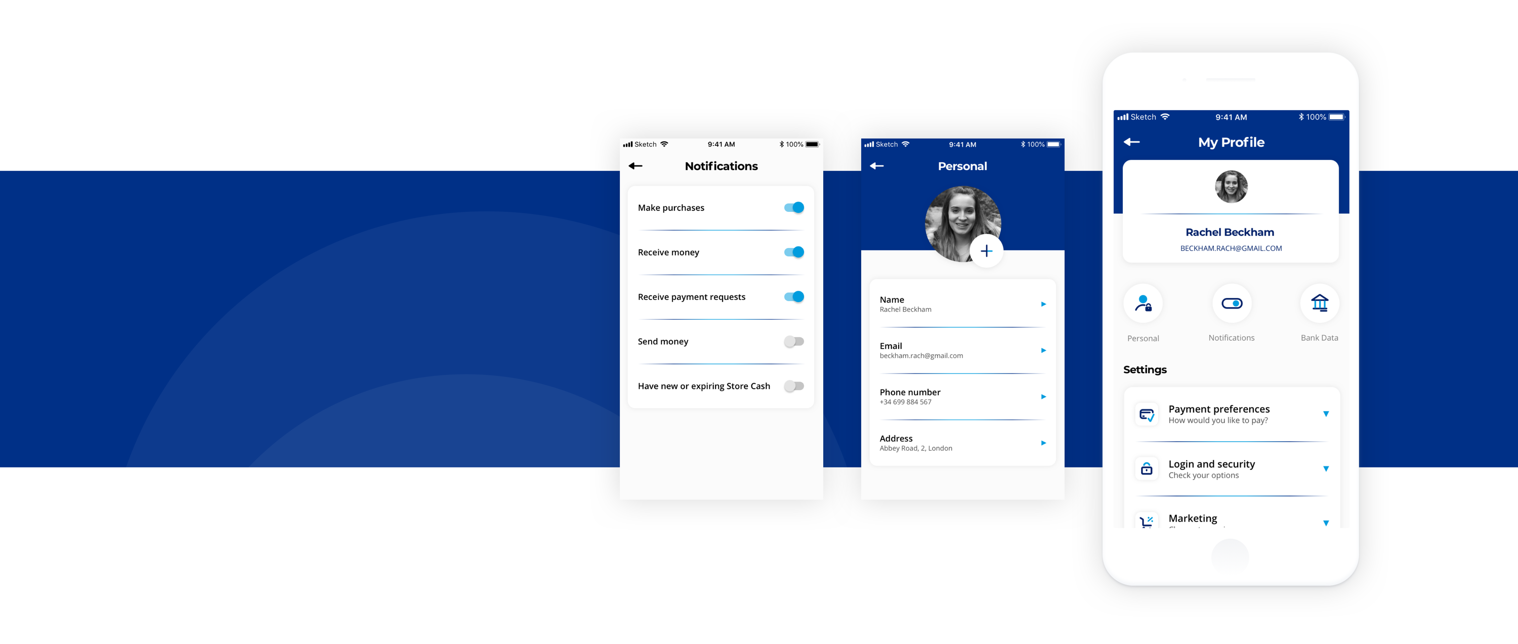 PayPal Redesign by Raquel